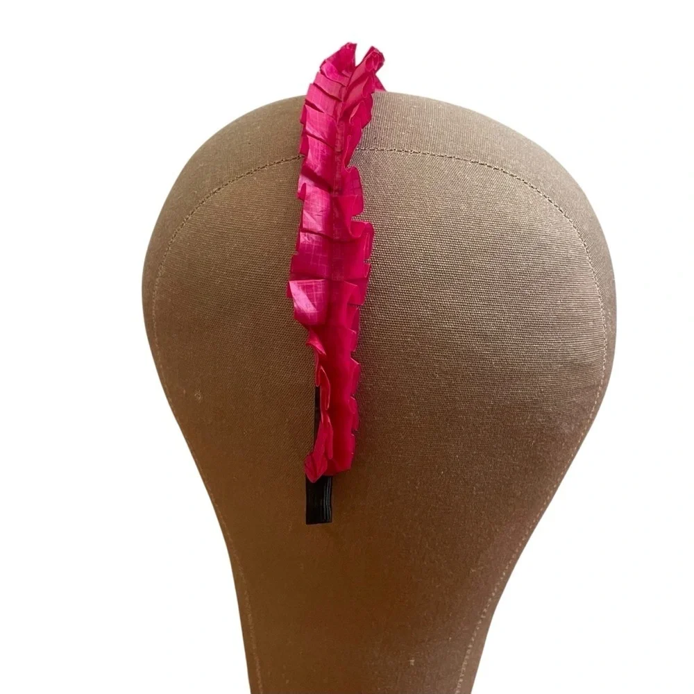 4/$25 Cherie Pink Ruffle Headband